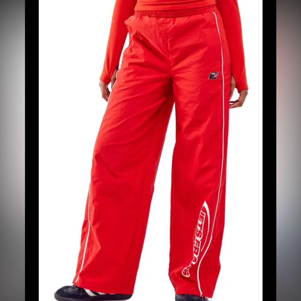 Red Track Pants